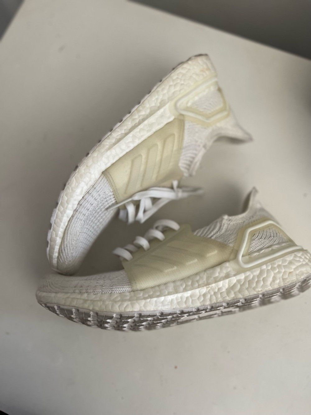 Adidas Ultra Boost Triple White Women’s Sneakers - Picture 6 of 8